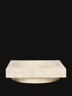 Ferm Living Gaver Til Hende<Hew low centrepiece, travertin fra