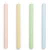 HAY Stearinlys<Hexagon Candle 4 Stk., pastel fra