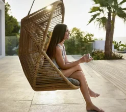 Cane-line Udendørs Loungemøbler|Havestole<Hive Hanging Chair fra
