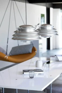 Verpan Pendler|Spots<Hive pendel, aluminium af Verner Panton