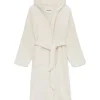 Aiayu Gaver Til Hende|Tøj<Hooded Terry badekåbe, Pure Ecru fra