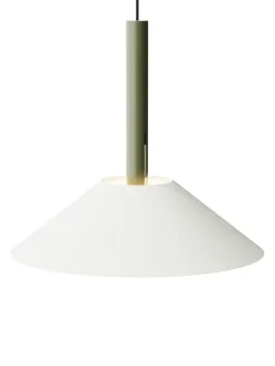 Nine Pendler|Spots<Hook pendant large, white fra