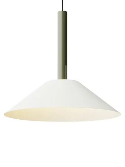 Nine Pendler|Spots<Hook pendant large, white fra