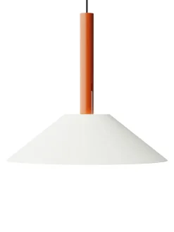 Nine Pendler|Spots<Hook pendant large, white fra