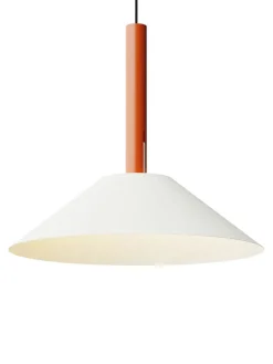 Nine Pendler|Spots<Hook pendant large, white fra