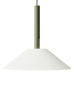 Nine Pendler|Spots<Hook pendant large, white fra