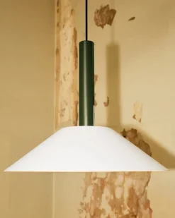 Nine Pendler|Spots<Hook pendant small, white fra