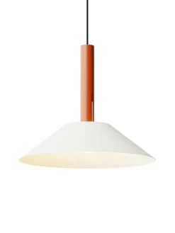 Nine Pendler|Spots<Hook pendant small, white fra