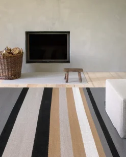 Woodnotes Gulvtæpper<Horizon Black Reddish Brown Tæppe fra