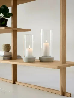 Stelton Lanterner|Udendørslamper<Hurricane Lanterne Sand, small fra