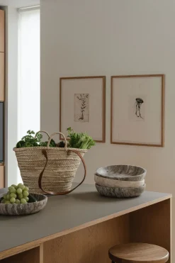 Wabi Sabi Nordic Gaver Til Hende|Service<Hyben Skål, travertin silver fra