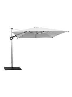 Cane-line Parasoller<Hyde Luxe Parasol 3x3 m. med tilt inkl. fod fra