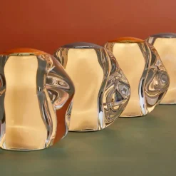 Loom Design Portable Lamper<ICE BALL Portable Bordlampe, guld fra