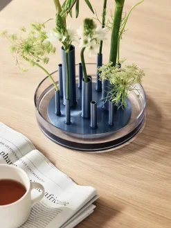 Fritz Hansen Vaser<Ikeru Low Vase, dusk blue af Jaime Hayon