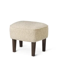 Audo Copenhagen Fodskamler|Lænestole<Ingeborg med Fodskammel, Boucle fra