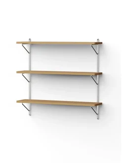 Nine Hylder<Inline Wall Shelving fra