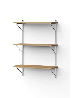 Nine Hylder<Inline Wall Shelving fra