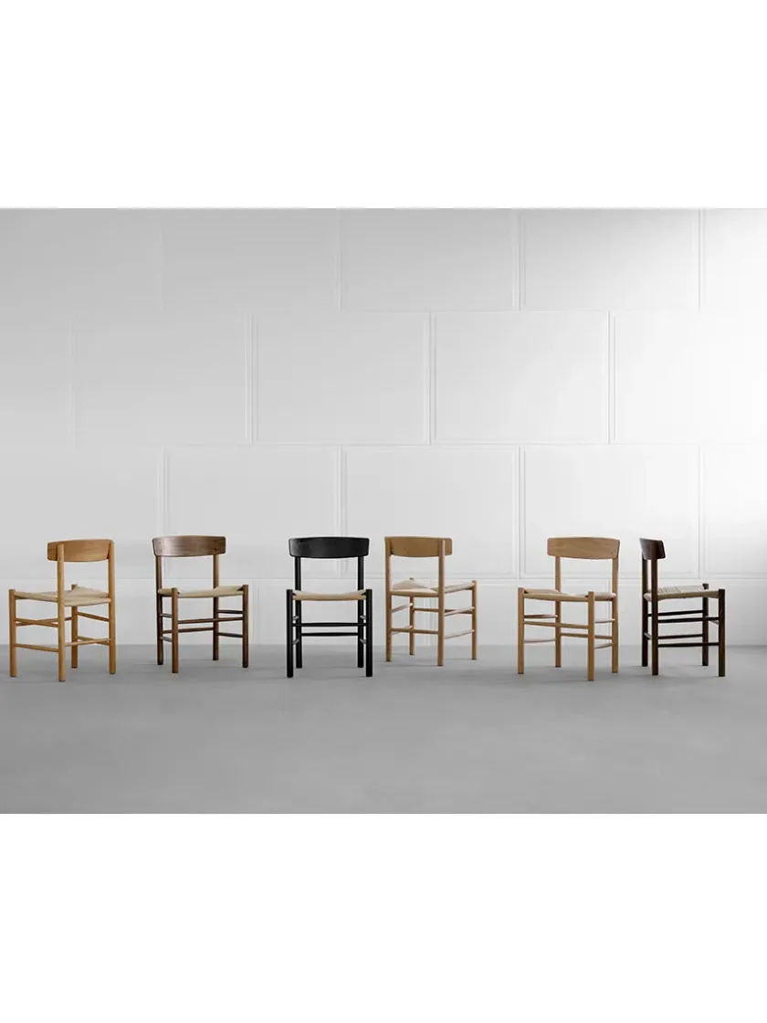 Fredericia Furniture Spisebordsstole<J39 Folkestolen af Børge Mogensen