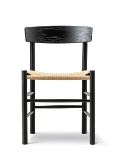 Fredericia Furniture Spisebordsstole<J39 Folkestolen af Børge Mogensen