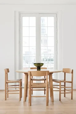 Fredericia Furniture Spisebordsstole<J39 Folkestolen af Børge Mogensen