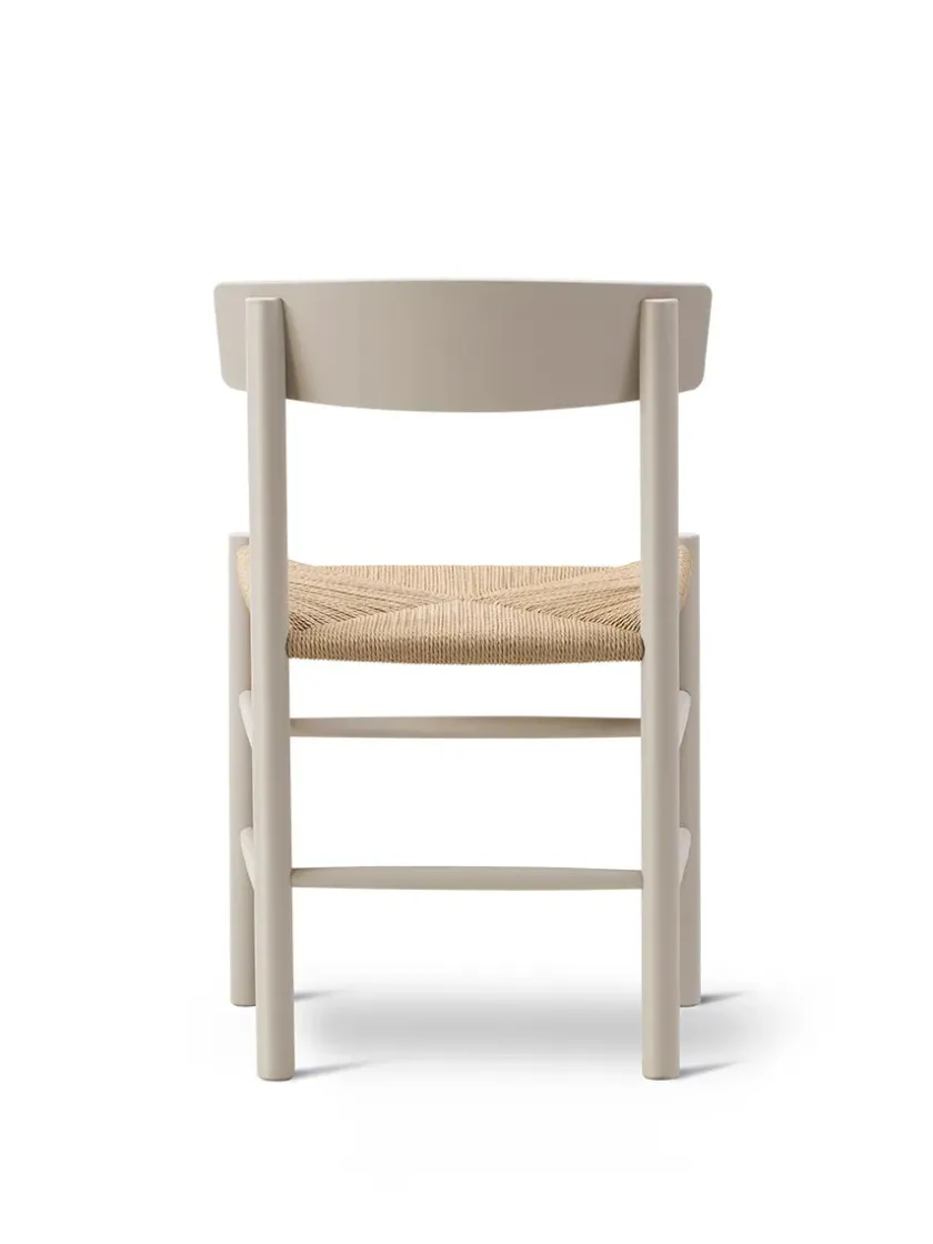 Fredericia Furniture Spisebordsstole<J39 Folkestolen, heritage red af Børge Mogensen