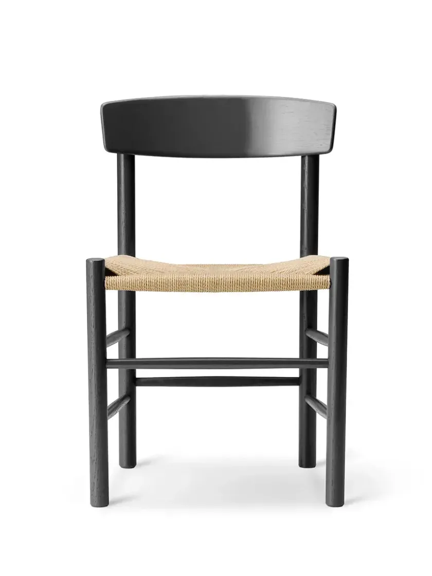 Fredericia Furniture Spisebordsstole<J39 Folkestolen, heritage red af Børge Mogensen