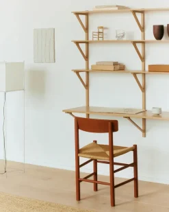 Fredericia Furniture Spisebordsstole<J39 Folkestolen, indigo blue af Børge Mogensen