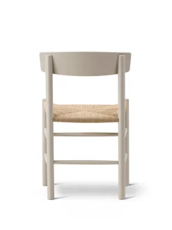 Fredericia Furniture Spisebordsstole<J39 Folkestolen, Khaki grøn af Børge Mogensen