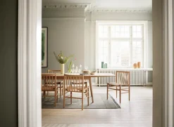FDB Møbler Spisebordsstole<J80 spisebordsstol, eg olie fra