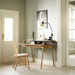 FDB Møbler Spisebordsstole<J67 spisebordsstol, lakeret eg fra