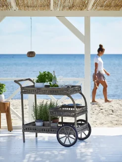 Sika-Design Rulleborde/Barvogn<James Serveringsvogn fra