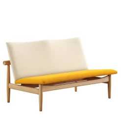 House of Finn Juhl Sofaer<Japan 2 pers. sofa, eg olie af Finn Juhl