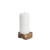 Woud Lysestager<Jeu de Dés 3 Candle Holder fra