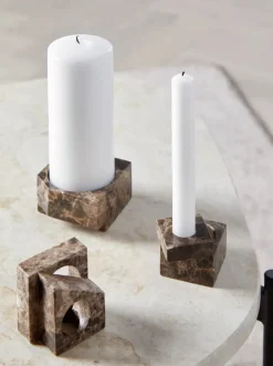 Woud Lysestager<Jeu de Dés 3 Candle Holder fra