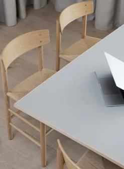 Fredericia Furniture Spiseborde<JG Table 140x140 cm fra