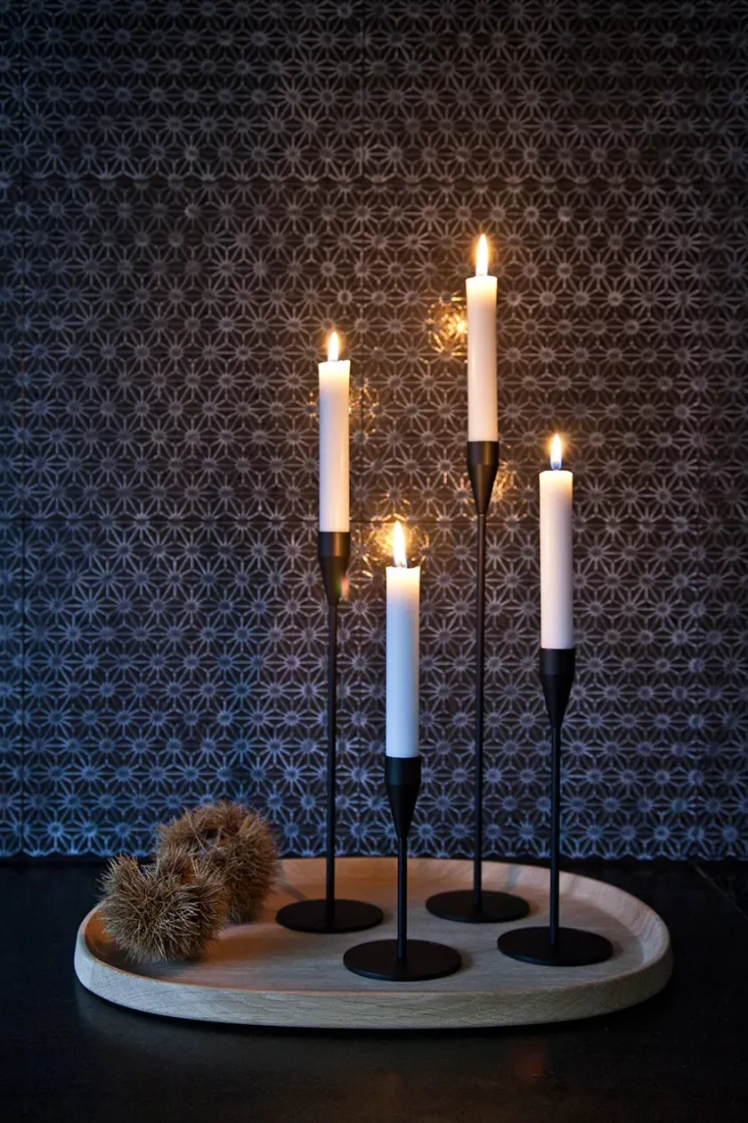 Piet Hein Lysestager<Jupiter Lysestage, messing fra