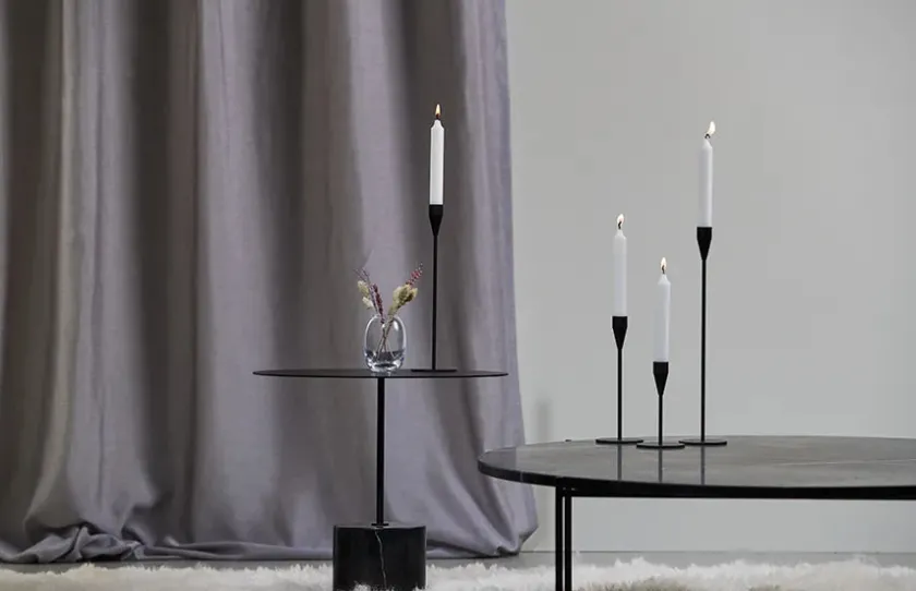 Piet Hein Lysestager<Jupiter Lysestage, messing fra