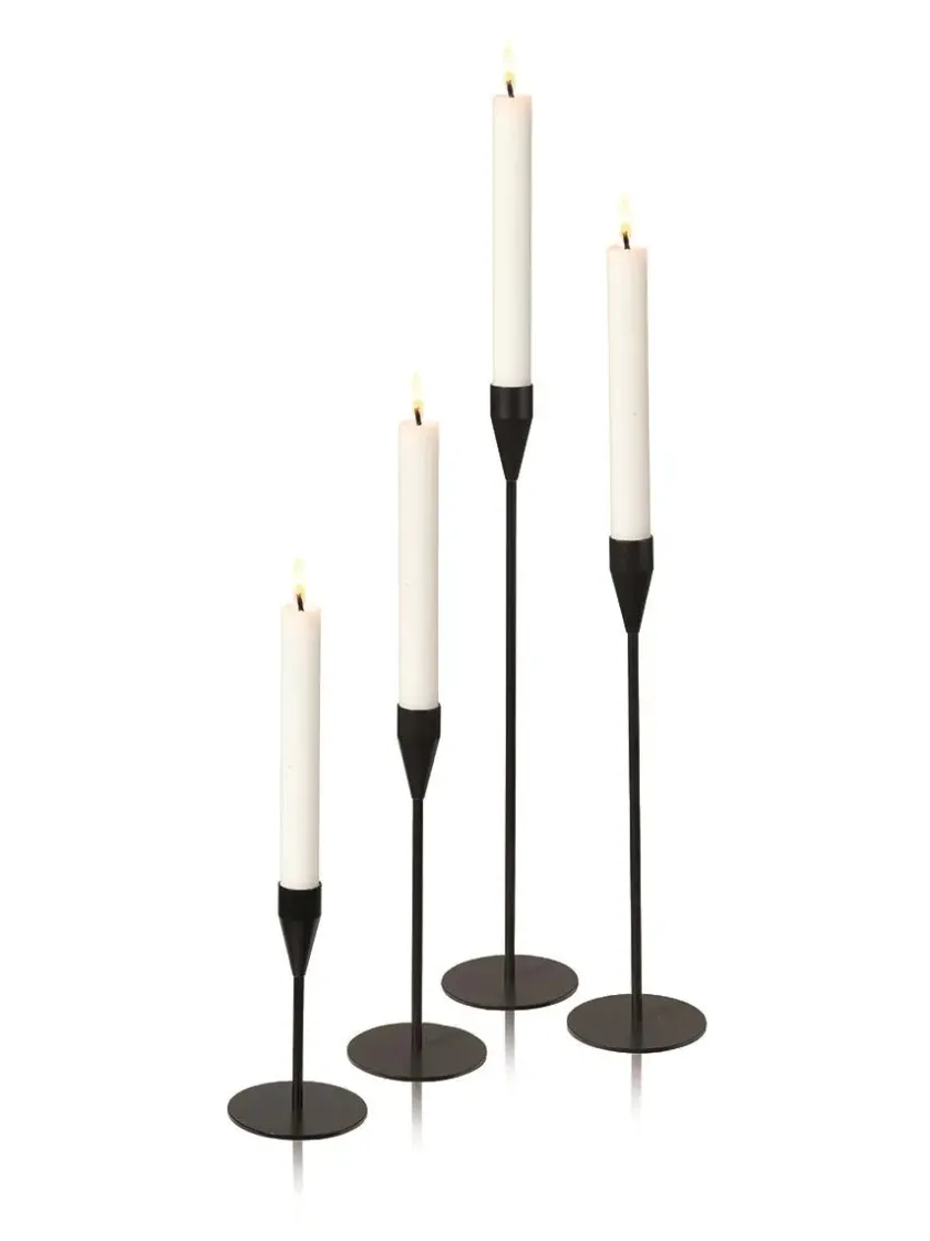 Piet Hein Lysestager<Jupiter Lysestage, sort fra