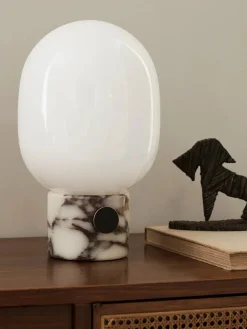 Audo Copenhagen Spots<JWDA Bordlampe, hvid marmor fra