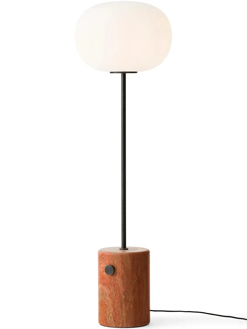 Audo Copenhagen Gulvlamper|Spots<JWDA Floor Lamp, red travertine stone fra