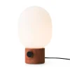 Audo Copenhagen Spots<JWDA Table Lamp, red travertine stone fra