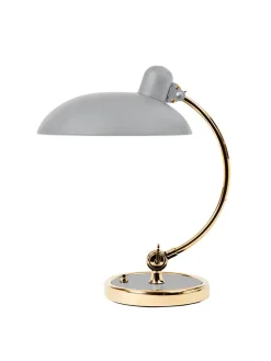 Fritz Hansen Spots<Kaiser Idell 6631-T Luxus Bordlampe, easy grey fra