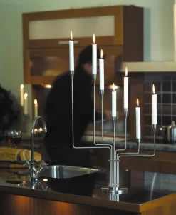 Piet Hein Lysestager<Karlsvognen Table Lysestage, grøn fra