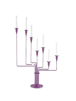 Piet Hein Lysestager<Karlsvognen Table Lysestage, gul fra