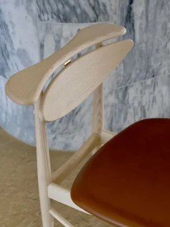 House of Finn Juhl Spisebordsstole<Karmstolen, ask klar olie af Finn Juhl