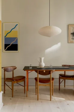 House of Finn Juhl Spisebordsstole<Karmstolen, ask klar olie af Finn Juhl