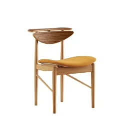 House of Finn Juhl Spisebordsstole<Karmstolen, eg olie af Finn Juhl