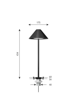 Louis Poulsen Spots<Keglen Bordlampe fra