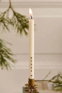 Ib Laursen Kalenderlys & Julelysestager|Adventsstager<Kertelys med tryk fra