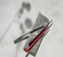 STOFF Nagel Stearinlys|Lysestager<Kertelys til Nagel Lysestage, burgundy red fra